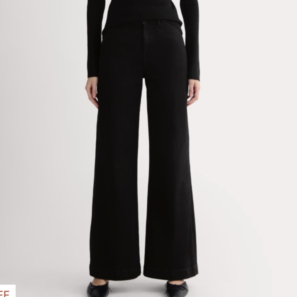 NWT Everlane The High-Key Jean in black, 27